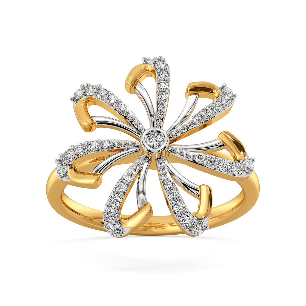 Make My Heart Blossom Diamond Rings