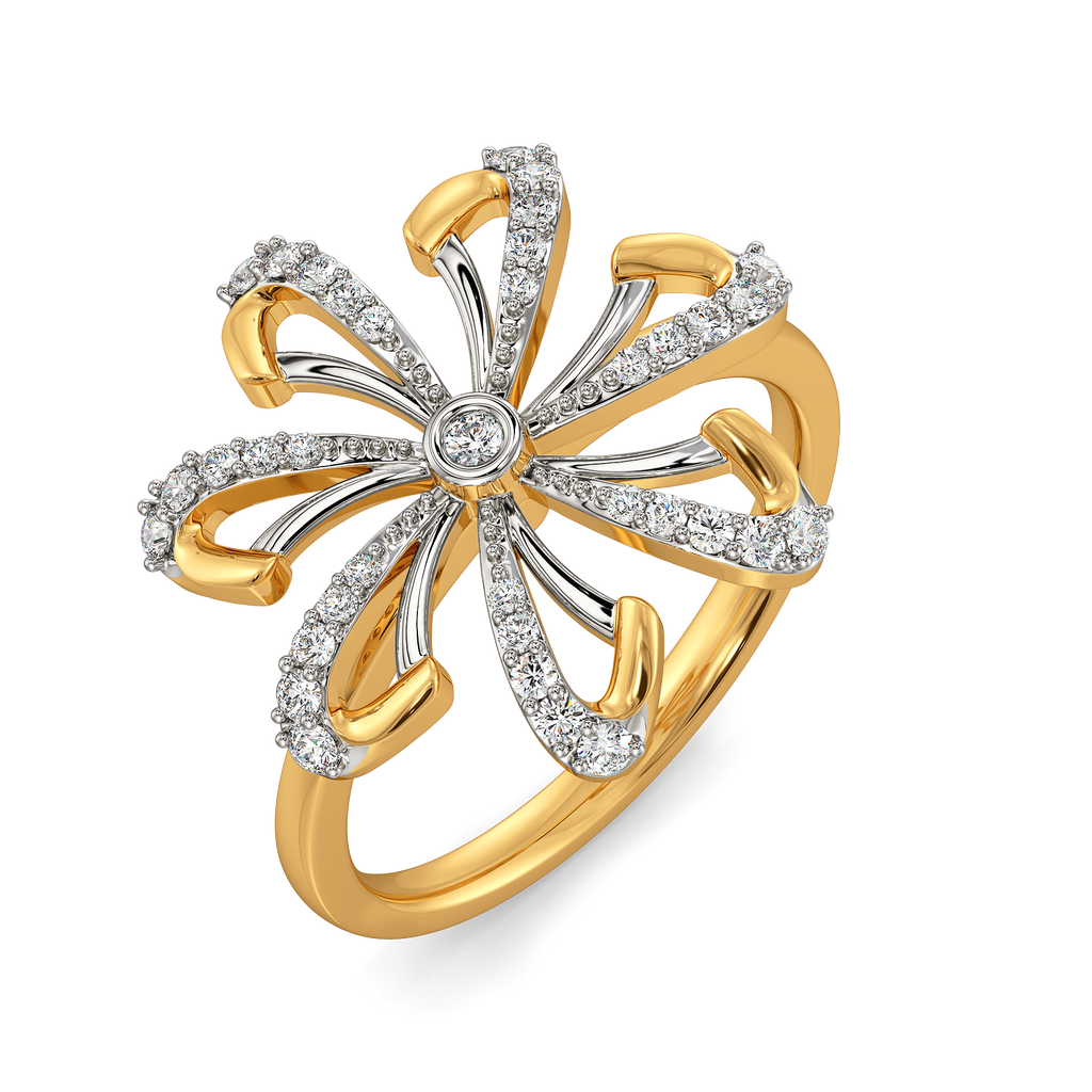 Make My Heart Blossom Diamond Rings