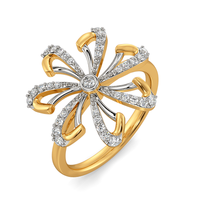 Make My Heart Blossom Diamond Rings