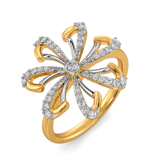 Make My Heart Blossom Diamond Rings