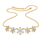 Make My Heart Blossom Diamond Necklaces