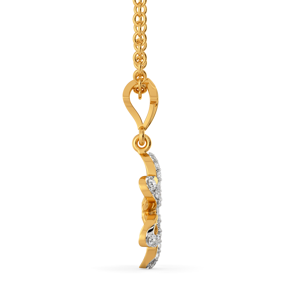 Make My Heart Blossom Diamond Pendants