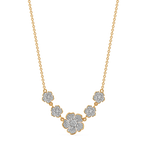 Little Flower Power Diamond Necklaces