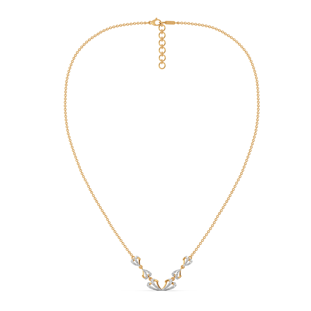 Floral Paradise Diamond Necklaces