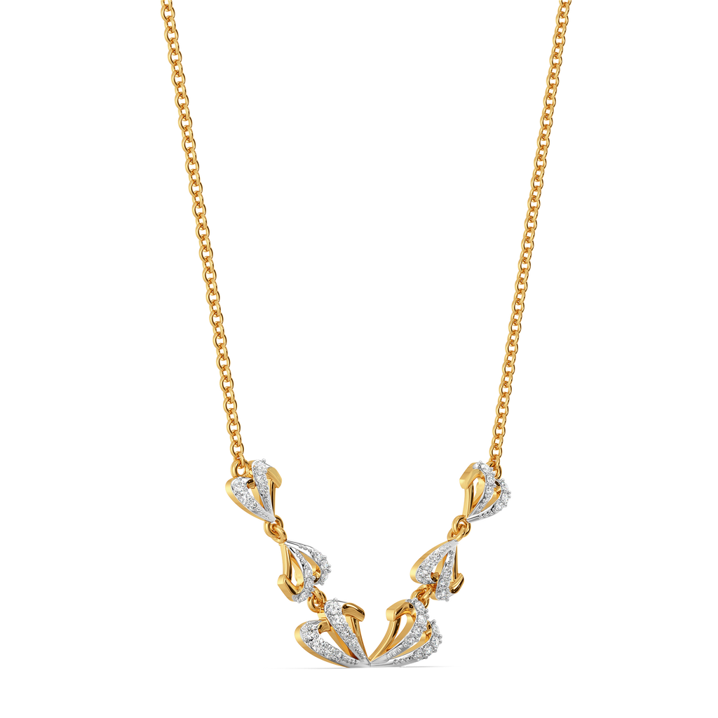 Floral Paradise Diamond Necklaces
