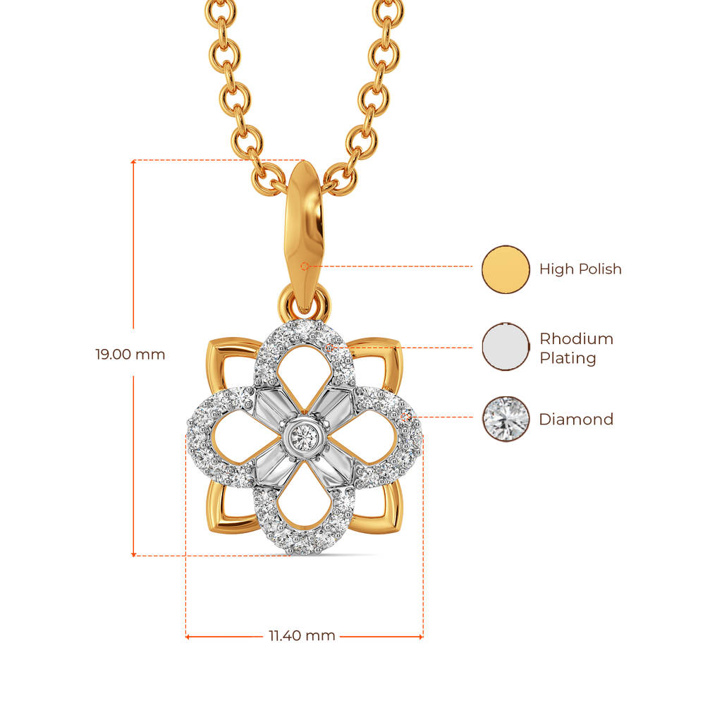 Bloom & Briliance Diamond Pendants
