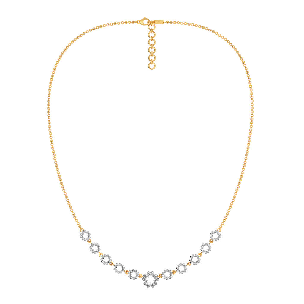 Blooming Joy Diamond Necklaces