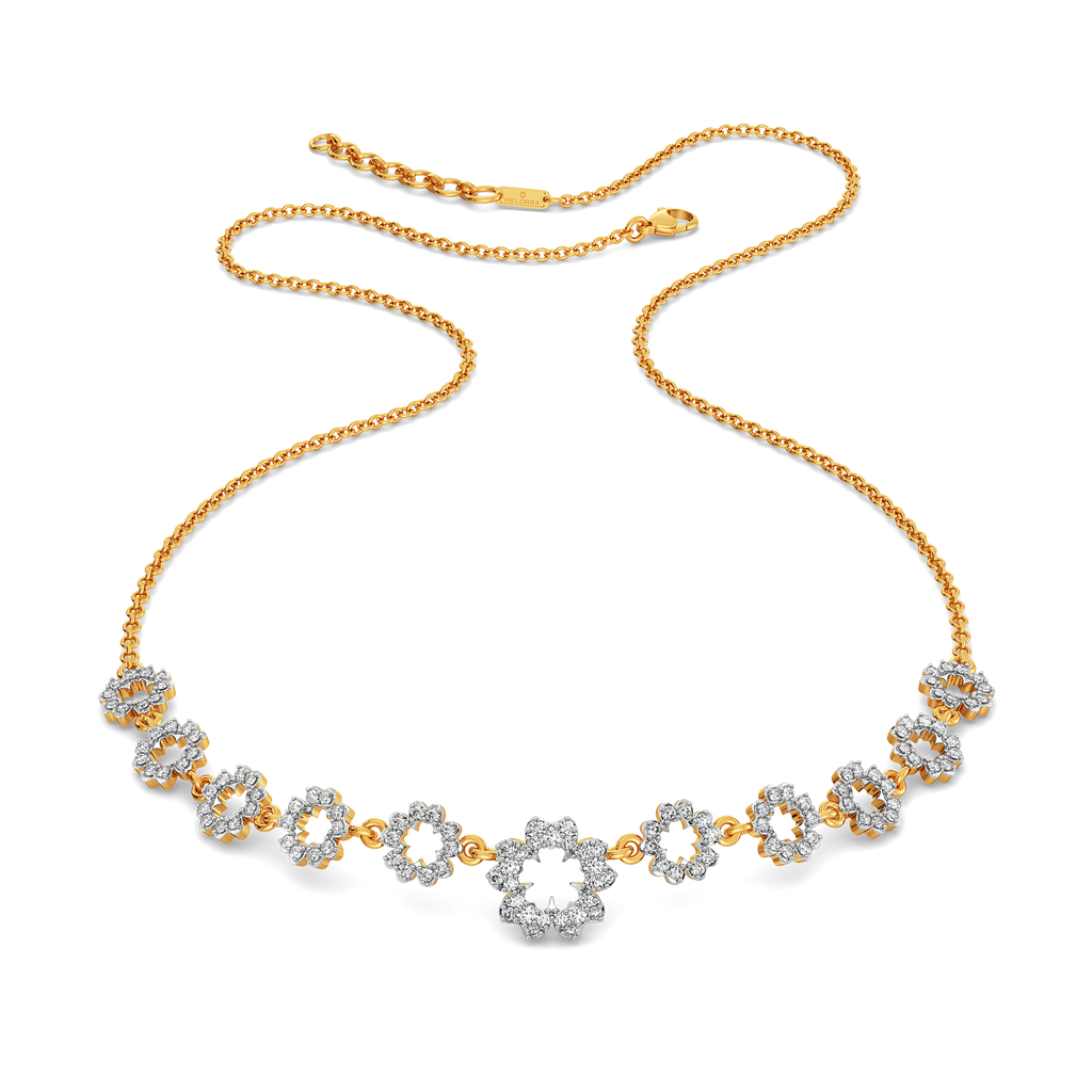 Blooming Joy Diamond Necklaces