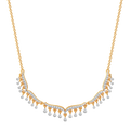 Fringe Pop Diamond Necklaces
