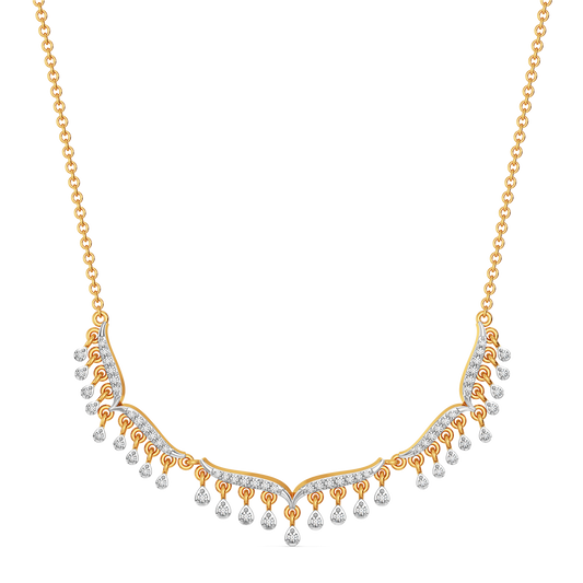 Fringe Pop Diamond Necklaces