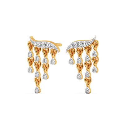 Fringe Pop Diamond Earrings