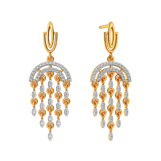 Fringe Perfect Diamond Earrings