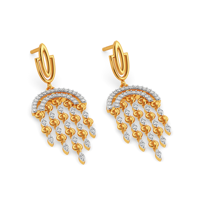 Fringe Perfect Diamond Earrings