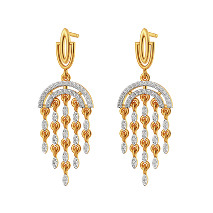 Fringe Perfect Diamond Earrings