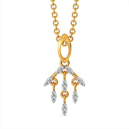 Slay in Fringe Diamond Pendants