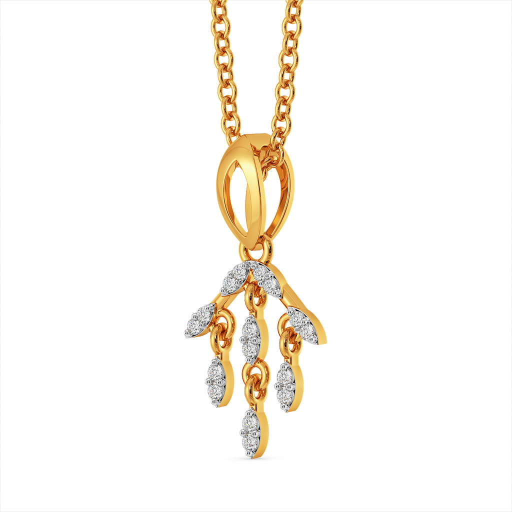 Slay in Fringe Diamond Pendants