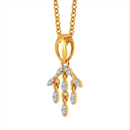 Slay in Fringe Diamond Pendants