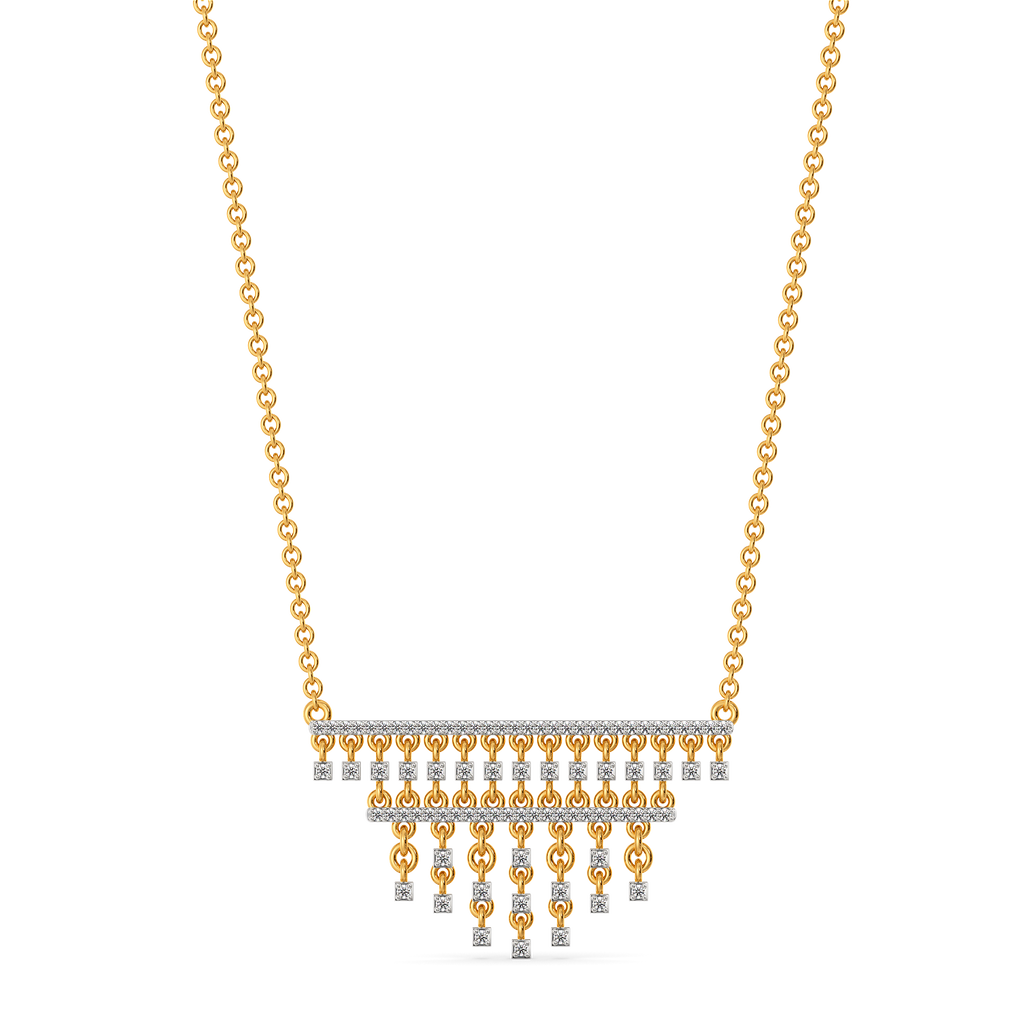 Fringe this Spring Diamond Necklaces