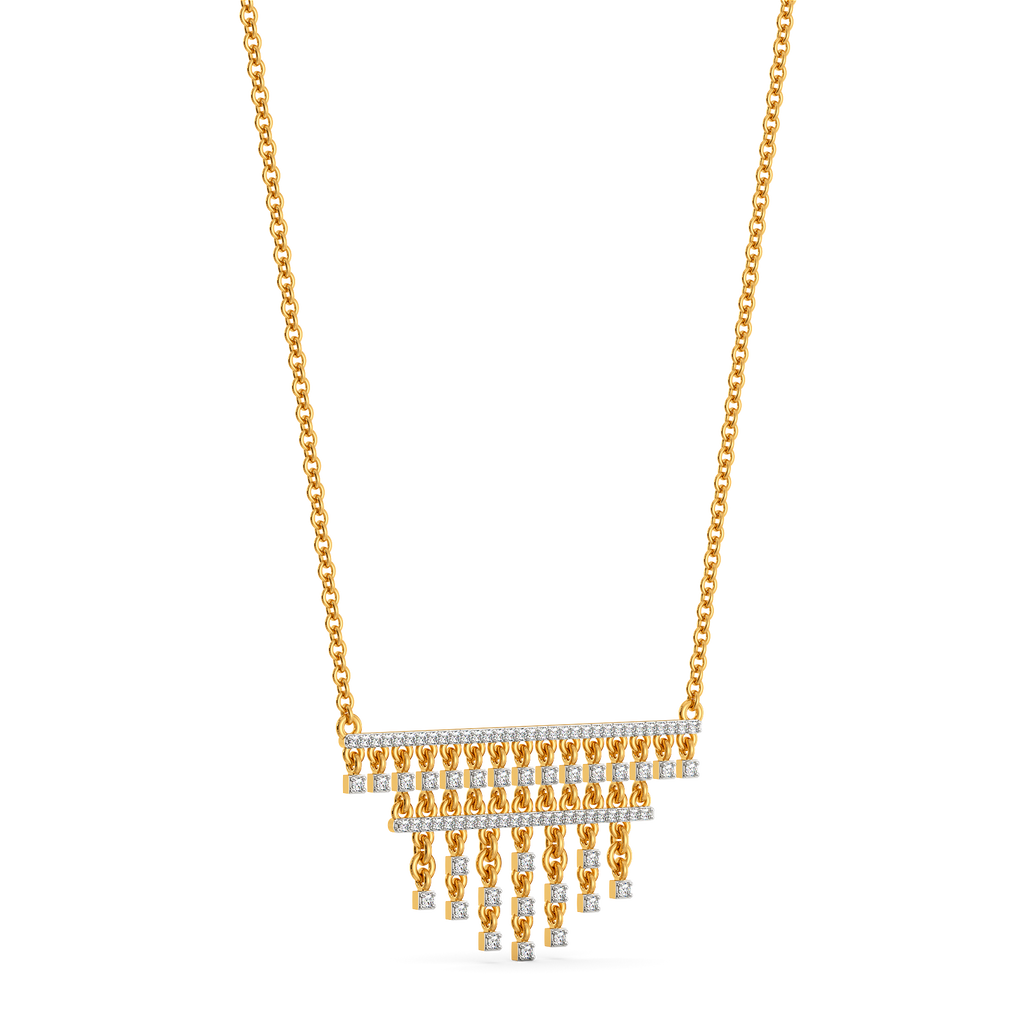 Fringe this Spring Diamond Necklaces