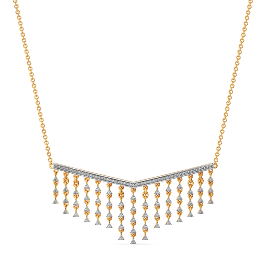 Vibe in Fringe Diamond Necklaces