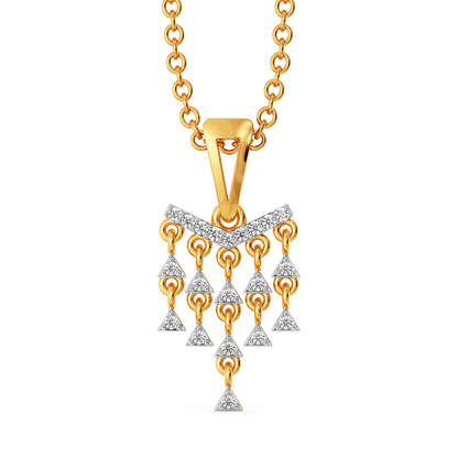 Vibe in Fringe Diamond Pendants