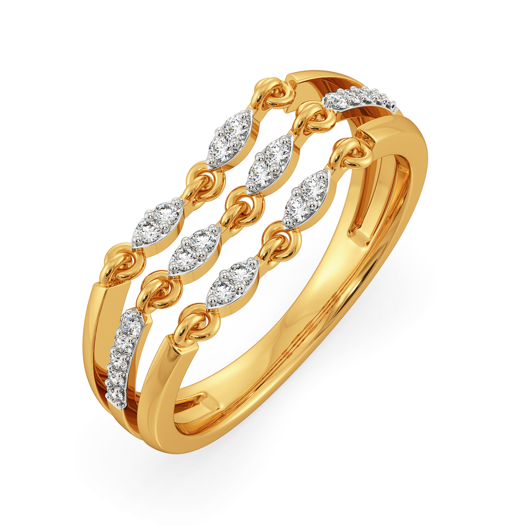 Fringe Summer Diamond Rings