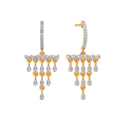 Fringe Summer Diamond Earrings