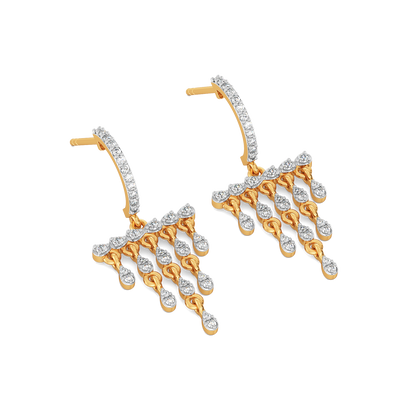 Fringe Summer Diamond Earrings