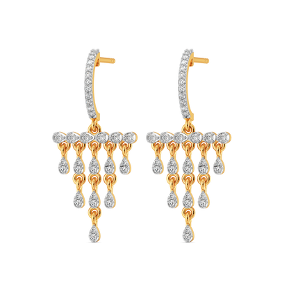 Fringe Summer Diamond Earrings