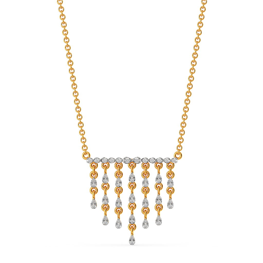 Fringe Summer Diamond Necklaces