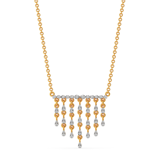 Fringe Summer Diamond Necklaces
