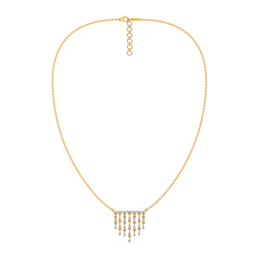 Fringe Summer Diamond Necklaces