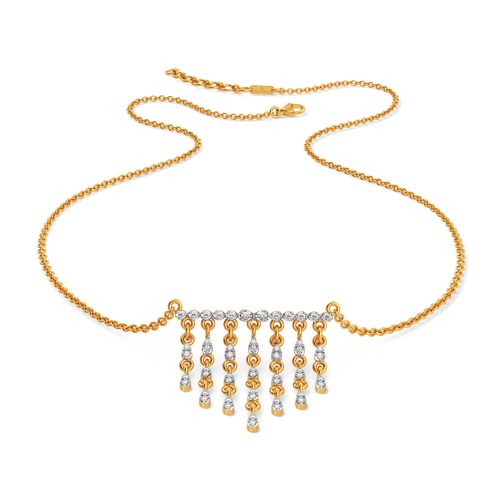 Fringe Summer Diamond Necklaces