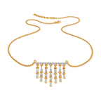 Fringe Summer Diamond Necklaces