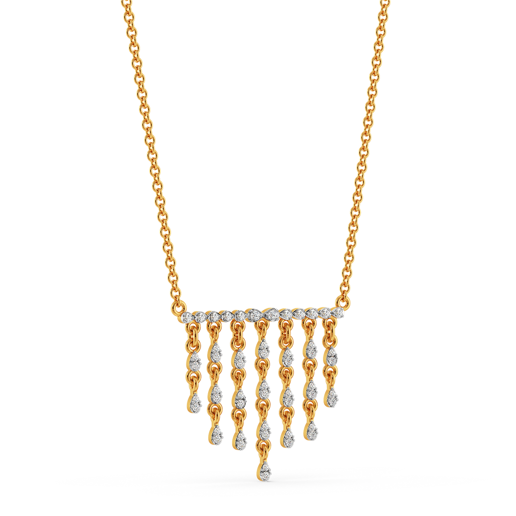 Fringe Summer Diamond Necklaces