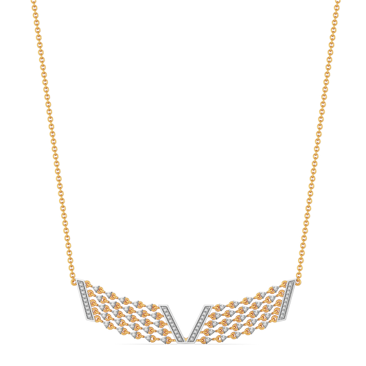 Fringe is Love Diamond Necklaces