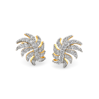 Flapper Girl Diamond Earrings