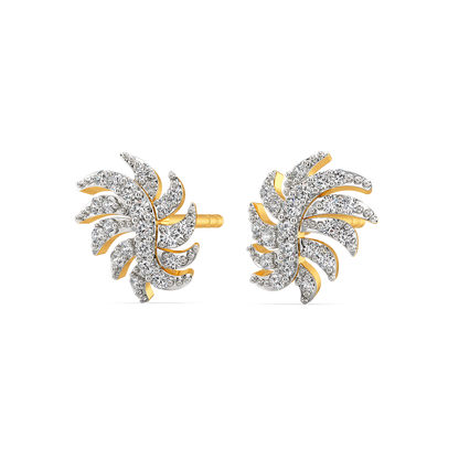 Flapper Girl Diamond Earrings