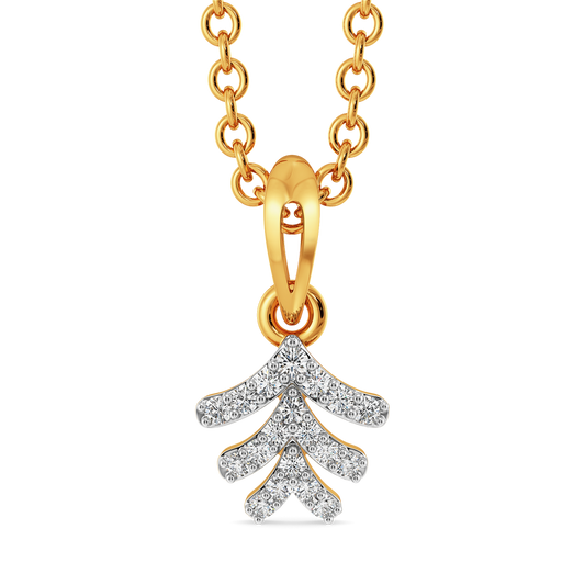 Rebel Flapper Diamond Pendants