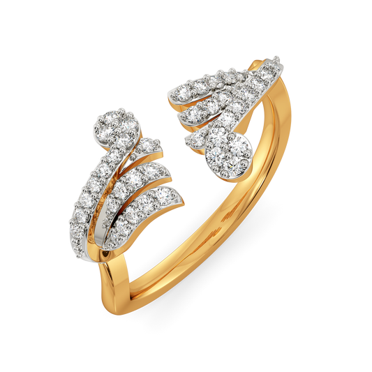 Iconic Flapper  Diamond Rings