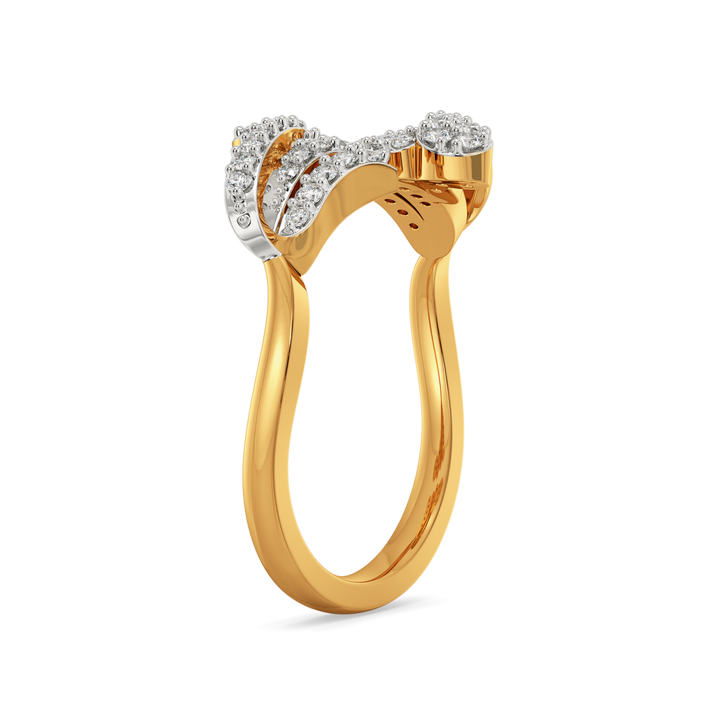 Iconic Flapper  Diamond Rings