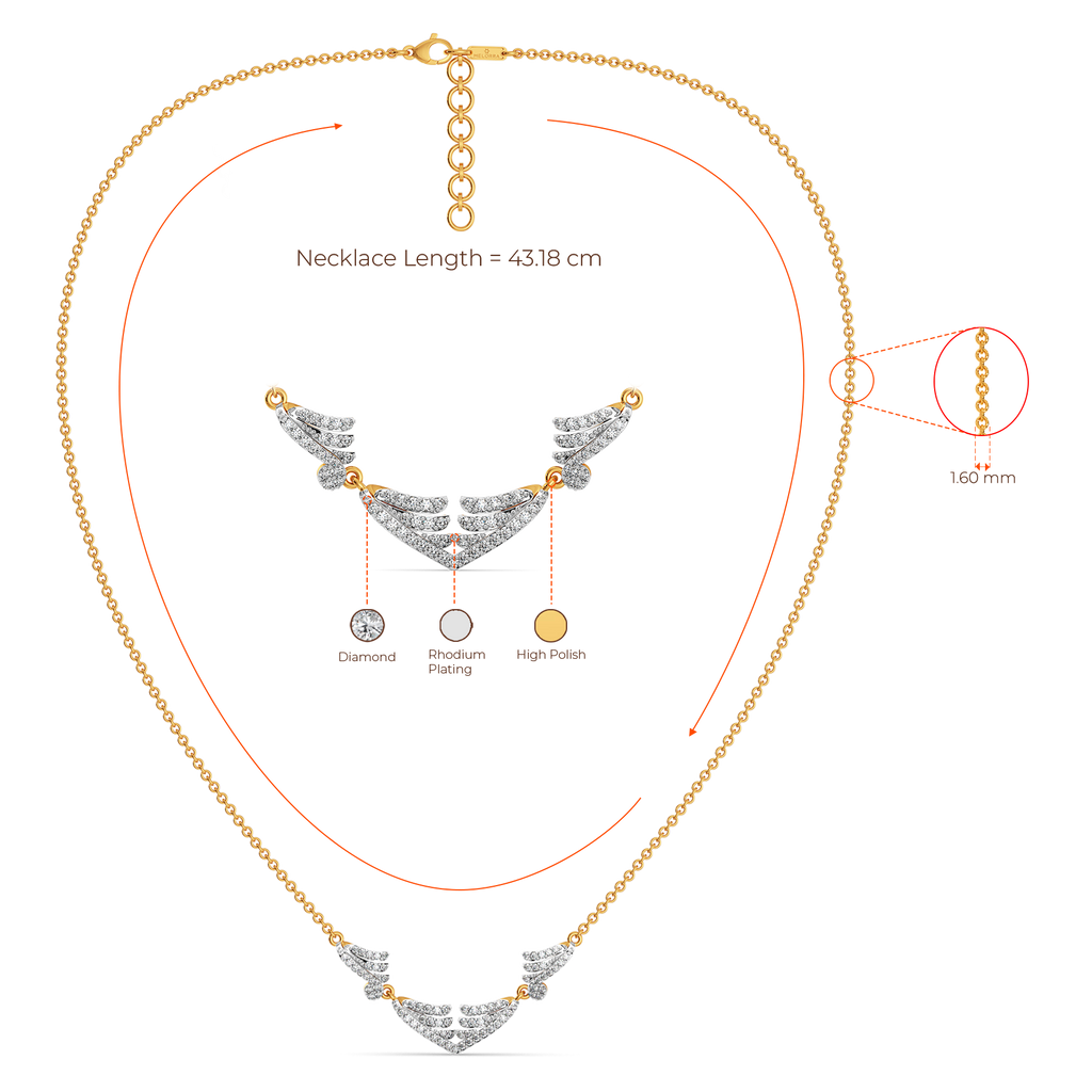 Iconic Flapper  Diamond Necklaces