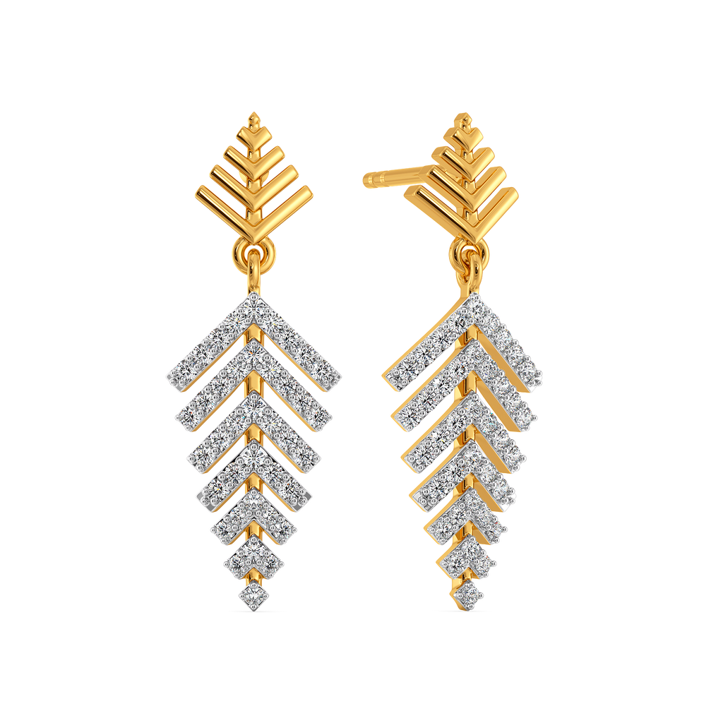 Art Deco Darling Diamond Earrings