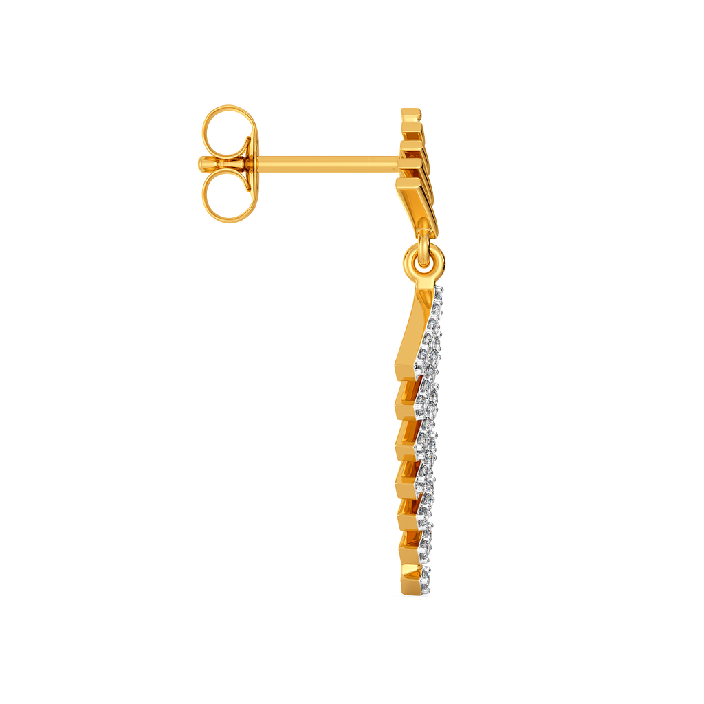 Art Deco Darling Diamond Earrings