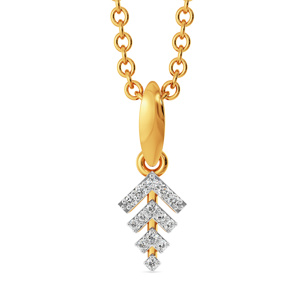 Art Deco Darling Diamond Pendants
