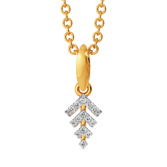 Art Deco Darling Diamond Pendants