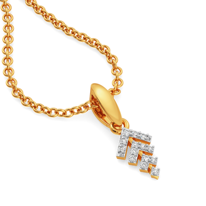 Art Deco Darling Diamond Pendants