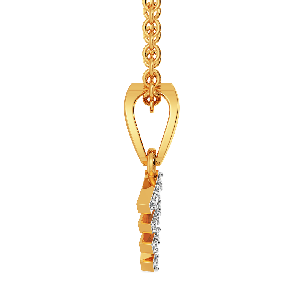 Art Deco Darling Diamond Pendants