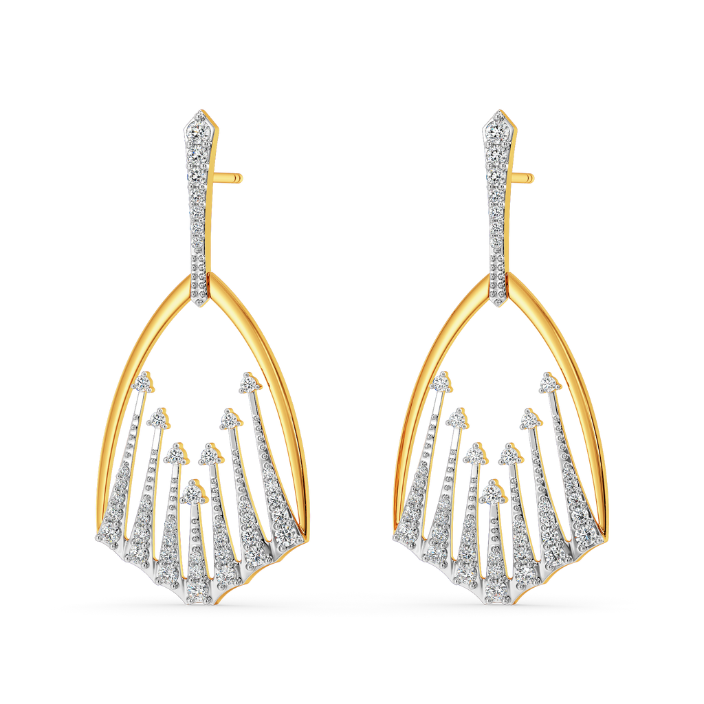 Steal the Spotlight Diamond Earrings