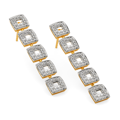 Dreamy Touch Diamond Earrings